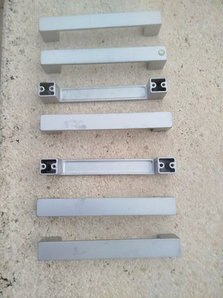 Tiradores de acero inoxidable