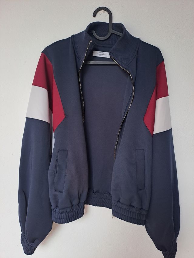 Bershka Sudadera Deportiva Cremallera