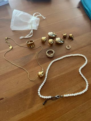 Pack Joyas: Anillos, Pulsera y Collar