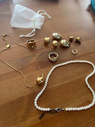 Pack Joyas: Anillos, Pulsera y Collar