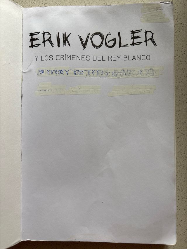 ERIK VOGLER 1: LOS CRÍMENES DEL REY BLANCO (Spa...