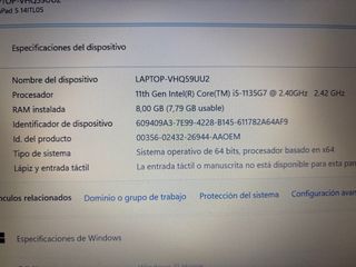 Lenovo Ideapad Azul/Plateado