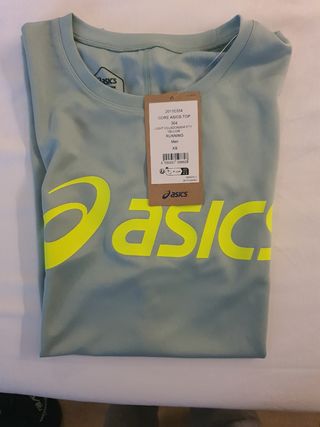 Camiseta deportiva Asics Running Verde Talla XS