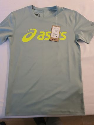 Camiseta deportiva Asics Running Verde Talla XS
