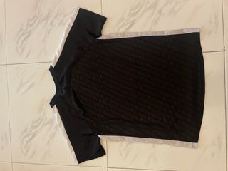 Camiseta deportiva Tenth negra