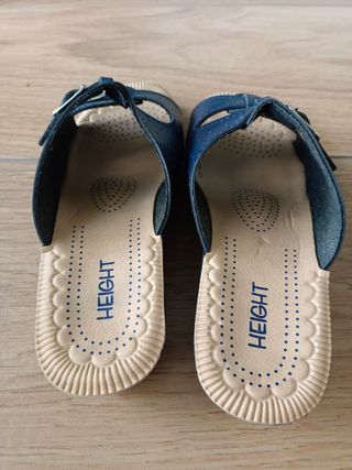 Sandalias azules talla 40
