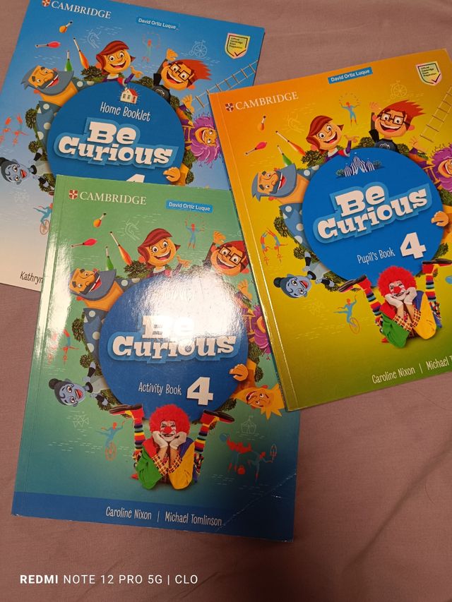 Be Curious Level 4 Activity Book