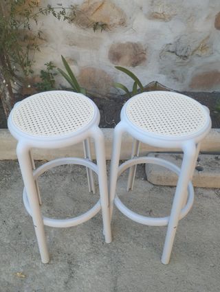 Panche alte bianche (2 unità)
