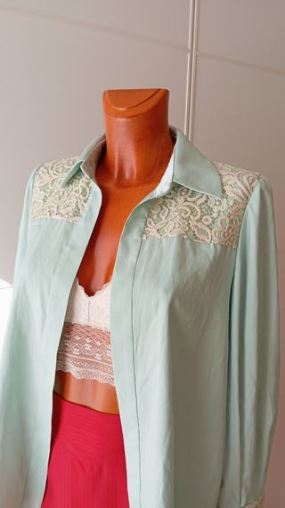 Camisa, blusa, sobre camisa vintage.