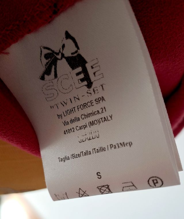 Abito Twin Set con fiocco