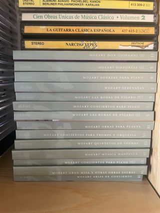 Lote 13 CDs Mozart