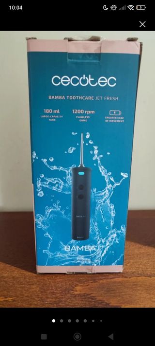 Irrigador Cecotec Bamba Toothcare Jet Fresh