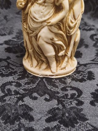 Set macina pepe e saliera decorati