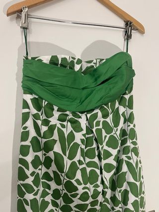 Vestido palabra de honor Trucco