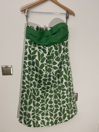 Vestido palabra de honor Trucco