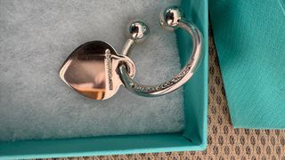 Llavero Tiffany & Co. Plata Corazón