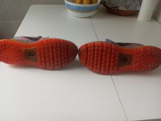 Zapatillas Nike Air Max Gris y Naranja