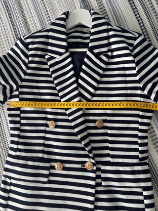 Blazer Rayas Marineras Talla M