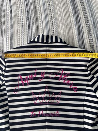 Blazer Rayas Marineras Talla M