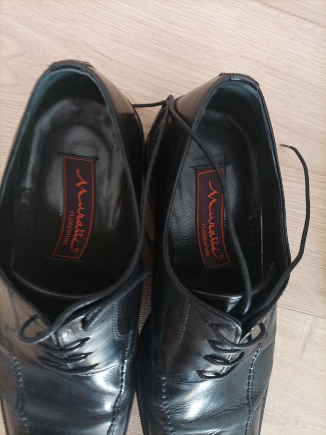 Scarpe eleganti nere da uomo Muratti per ragazzi