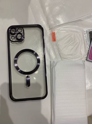 Cover iPhone 14 Plus + 1 Vetro