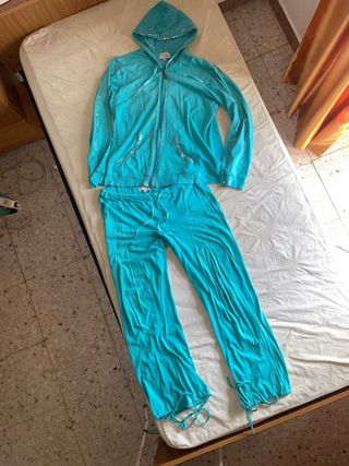 Chándal mujer azul