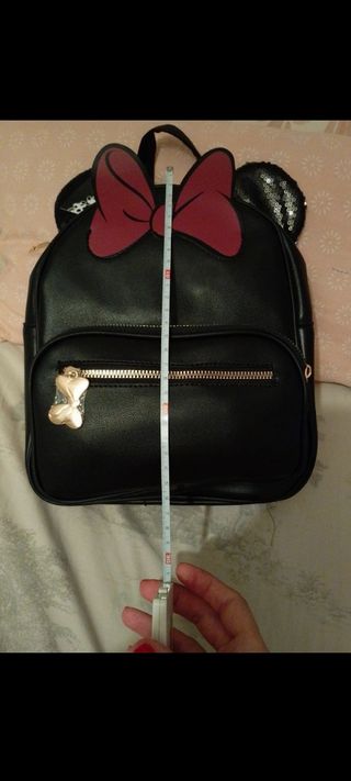 Mochila Minnie Mouse Disney Negra
