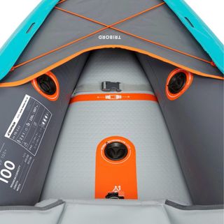 Kayak Hinchable 3 Plazas Azul