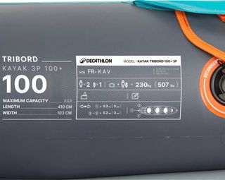 Kayak Hinchable 3 Plazas Azul