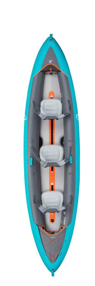 Kayak Hinchable 3 Plazas Azul