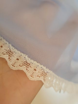 Camicia da notte vintage con pizzo