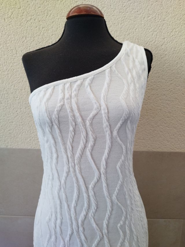 Vestido blanco Shein. T. L.