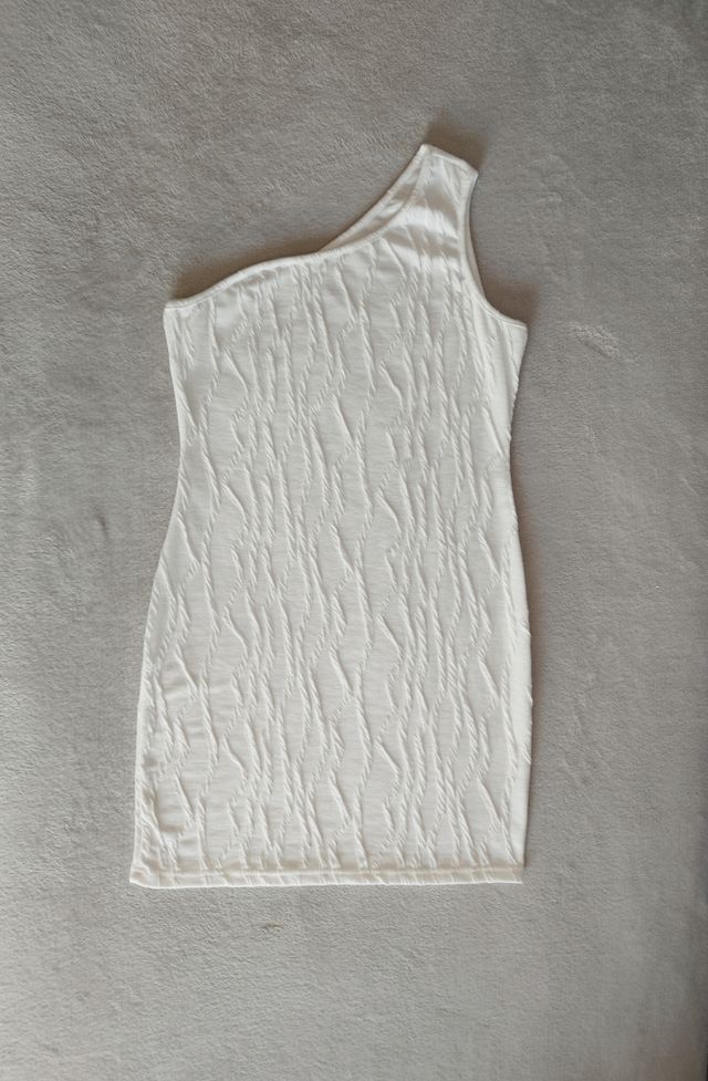Vestido blanco Shein. T. L.