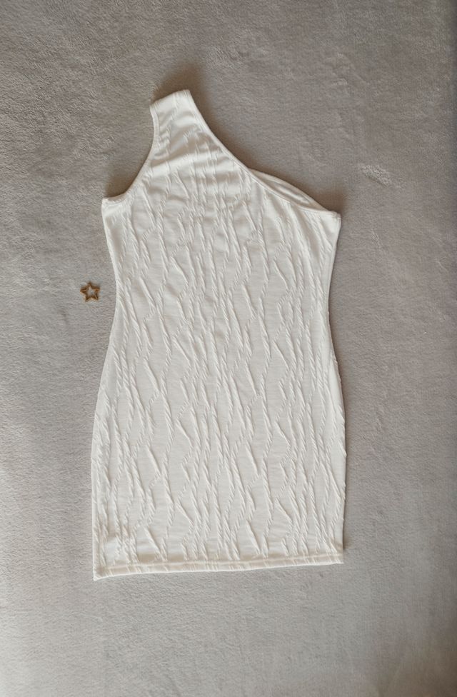 Vestido blanco Shein. T. L.