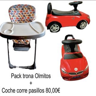 Pack Trona Olmitos + Coche Correpasillos