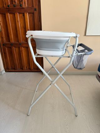 Bañera y soporte para bebé