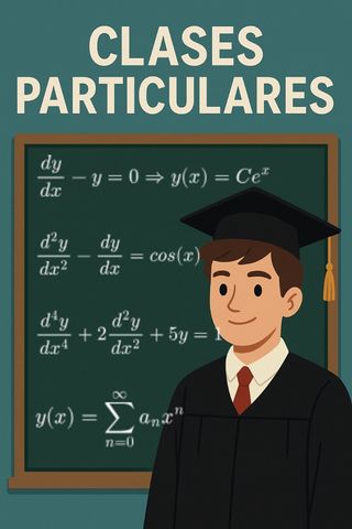 CLASES DE PROBLEMAS UNIVERSITARIO EDO'S, cálculo..