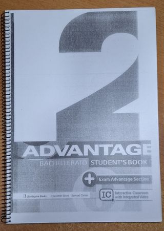 Libro de Inglés de 2⁰ bachillerato