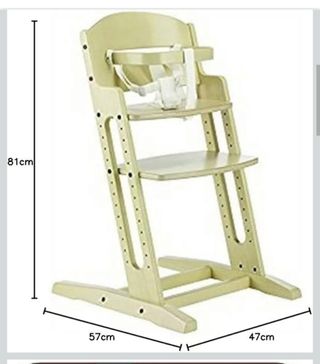 Trona evolutiva  Babydan+ protectores+sujecc bebé