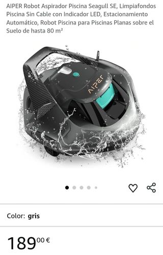 AIPER Robot Aspirador Piscina Seagull SE