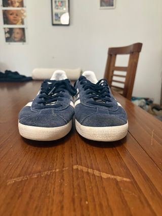 Adidas Gazelle Azul y Blanco