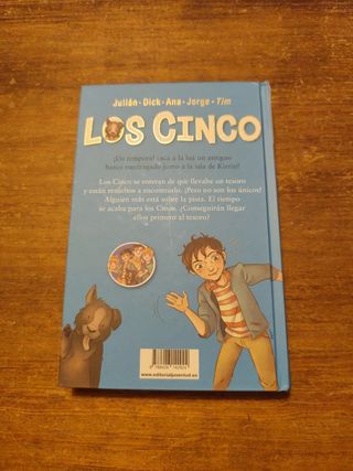 LIBRO: Los Cinco y el tesoro de la isla