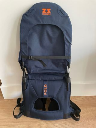 Mochila Porta Bebés Minimeis G4 Azul