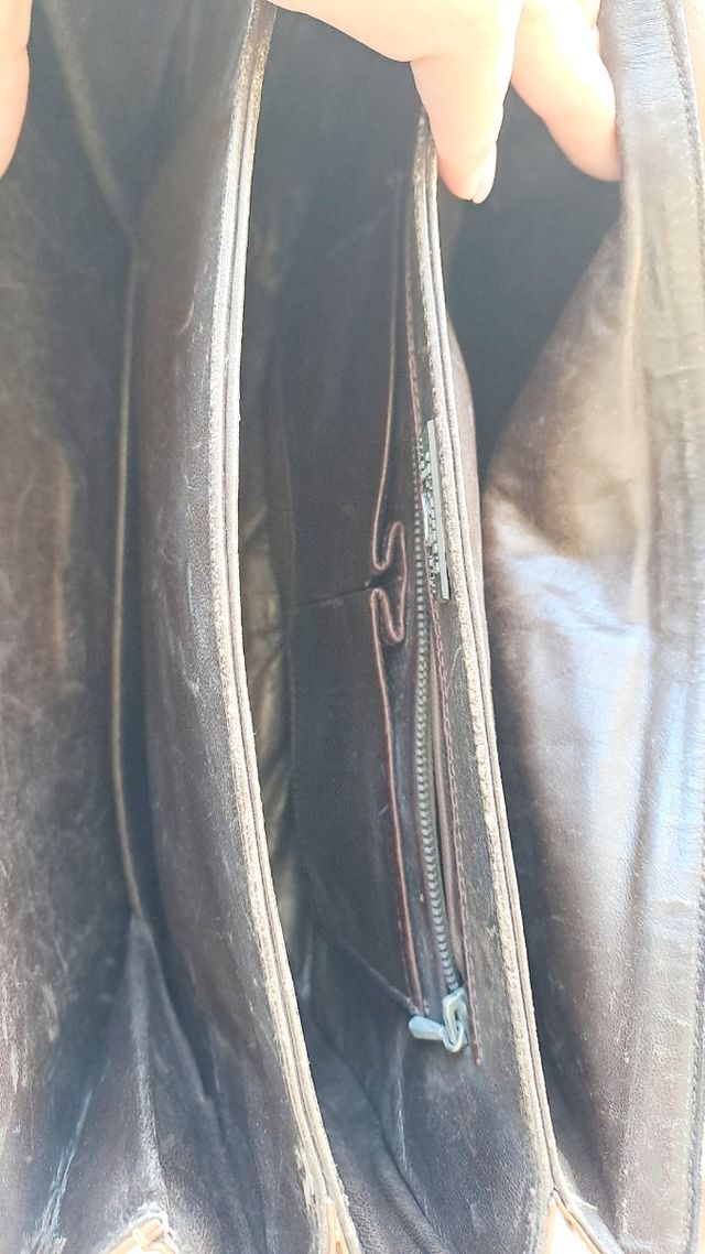 Borsa Versace vintage marrone