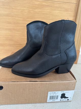 Botines cowboy Mango
