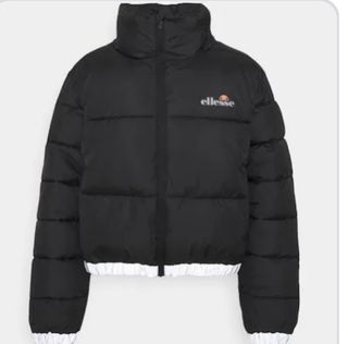Abrigo ellesse negro mujer