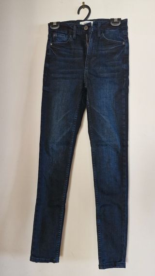 Pantalón vaquero Mango azul