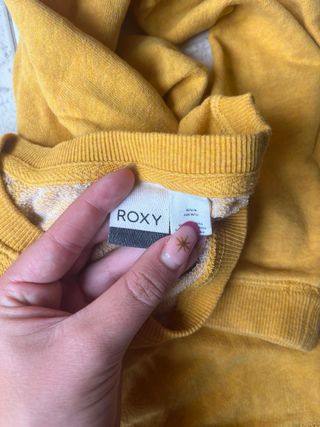 Sudadera Roxy Amarilla