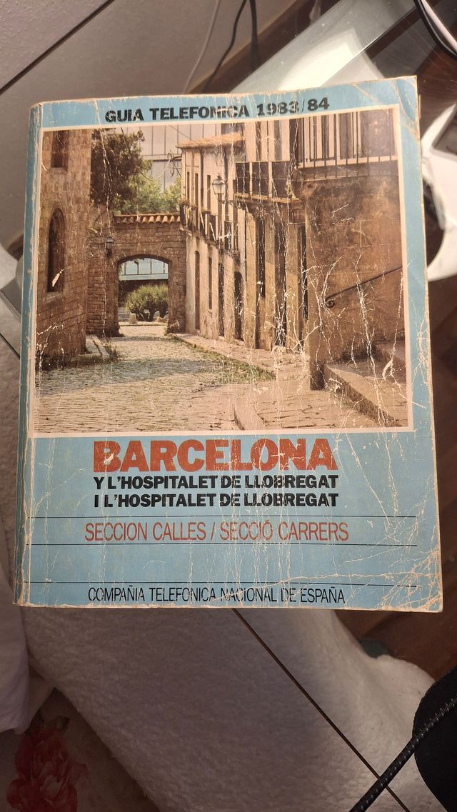 2 Listines Telefónica España 94-95 zona Barcelona