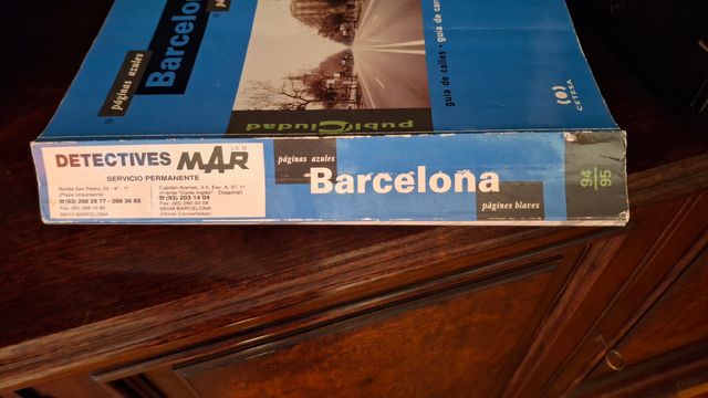 2 Listines Telefónica España 94-95 zona Barcelona
